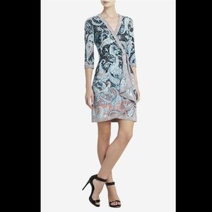 BCBG wrap dress.